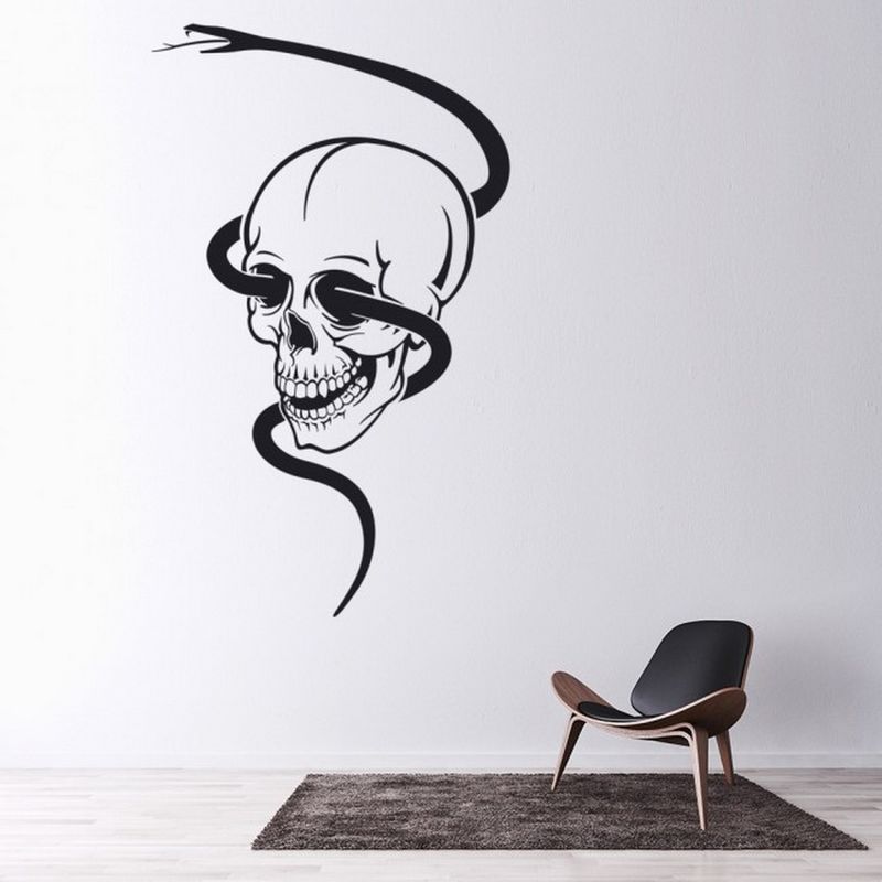 AVERY - Snake  Skull Halloween Ws-35680