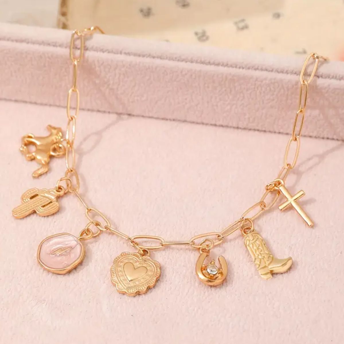 GENERICO - Collar Espíritu del Oeste baño de oro