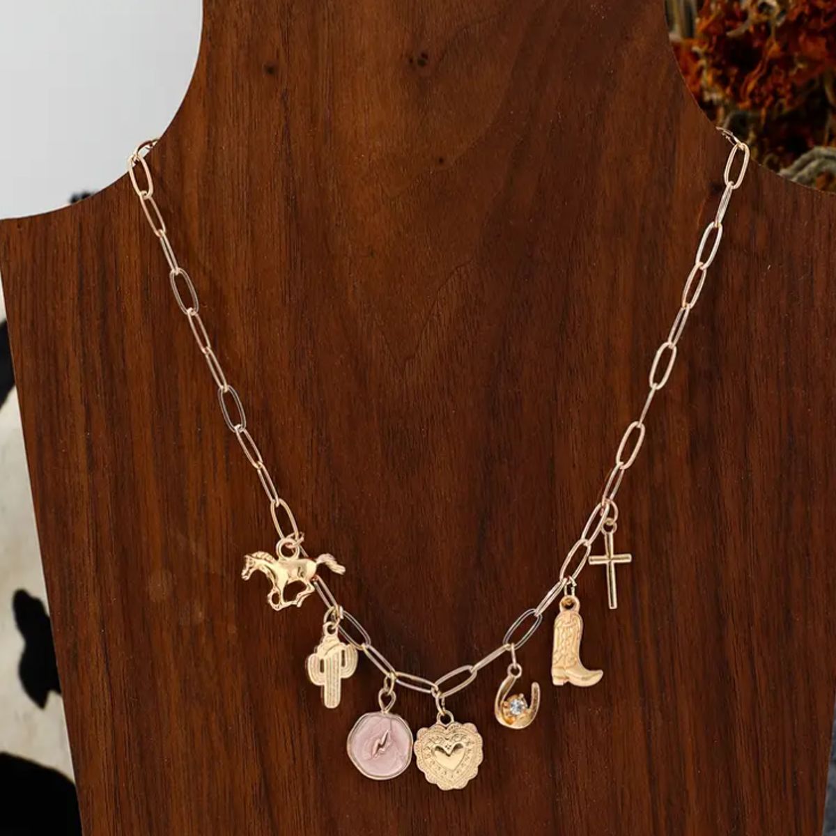 GENERICO - Collar Espíritu del Oeste baño de oro