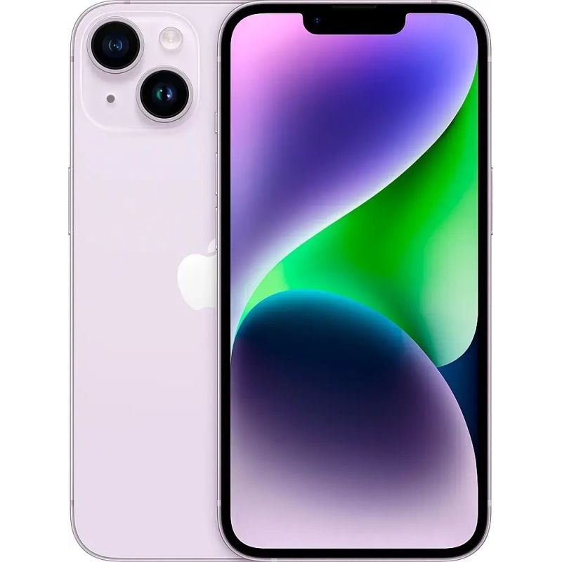 APPLE - Apple iPhone 14 128 GB Morado - Reacondicionado