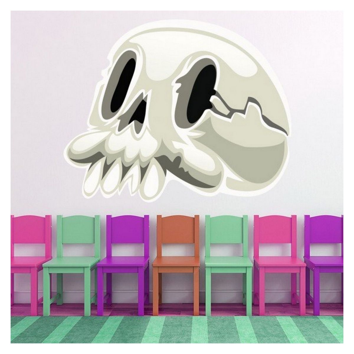 AVERY - Skull Halloween Ws-50678