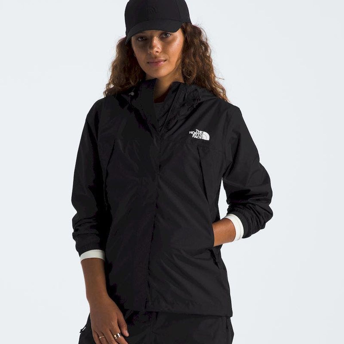 THE NORTH FACE - Chaqueta Impermeable Antora Mujer - Negro
