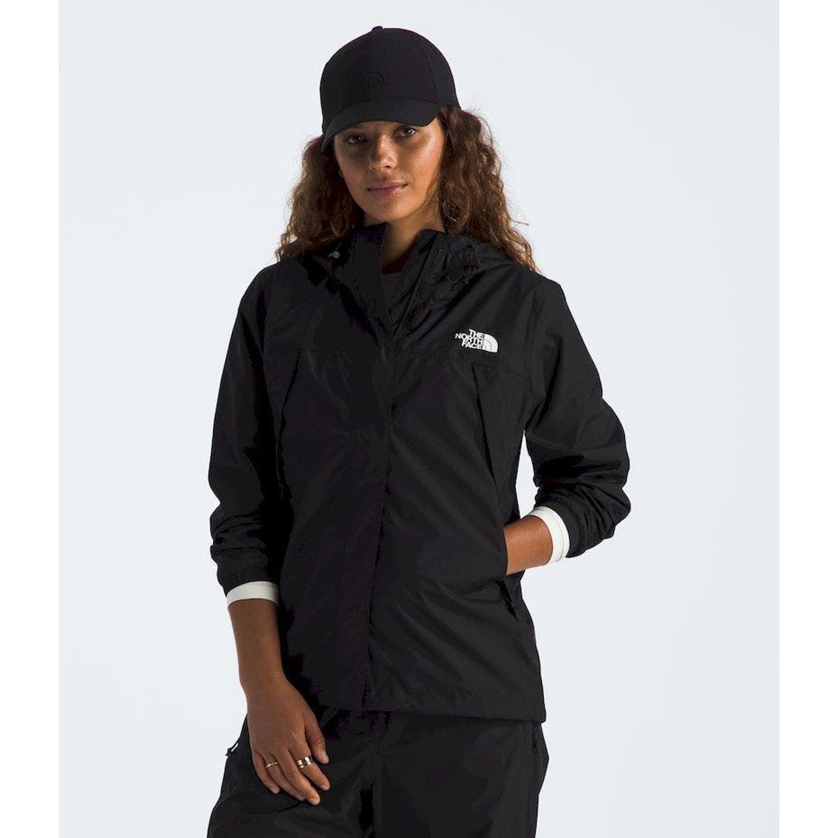 THE NORTH FACE - Chaqueta Impermeable Antora Mujer - Negro