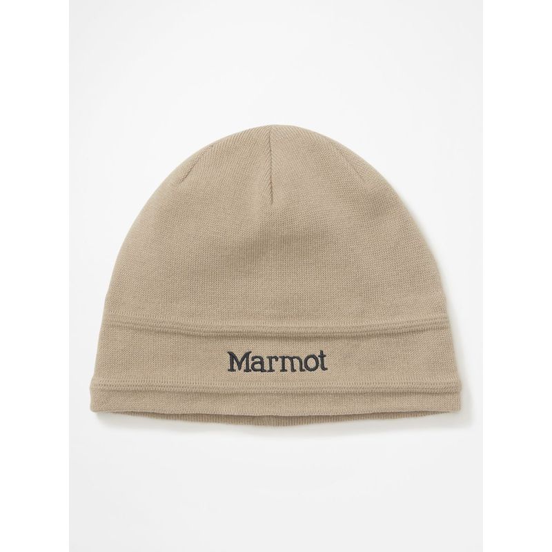 MARMOT - Gorro Unisex Shadows Beanie Beige Marmot