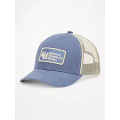 MARMOT - Jockey Unisex Retro Trucker Hat Azul