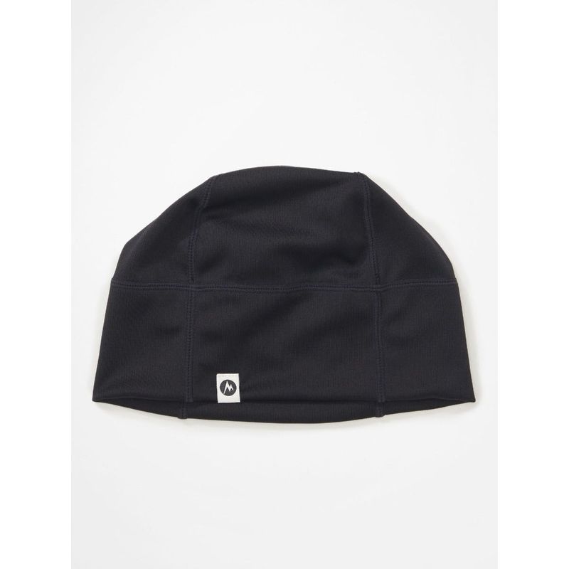 MARMOT - Gorro Unisex Lassen Polarte Beanie Negro Marmot_.