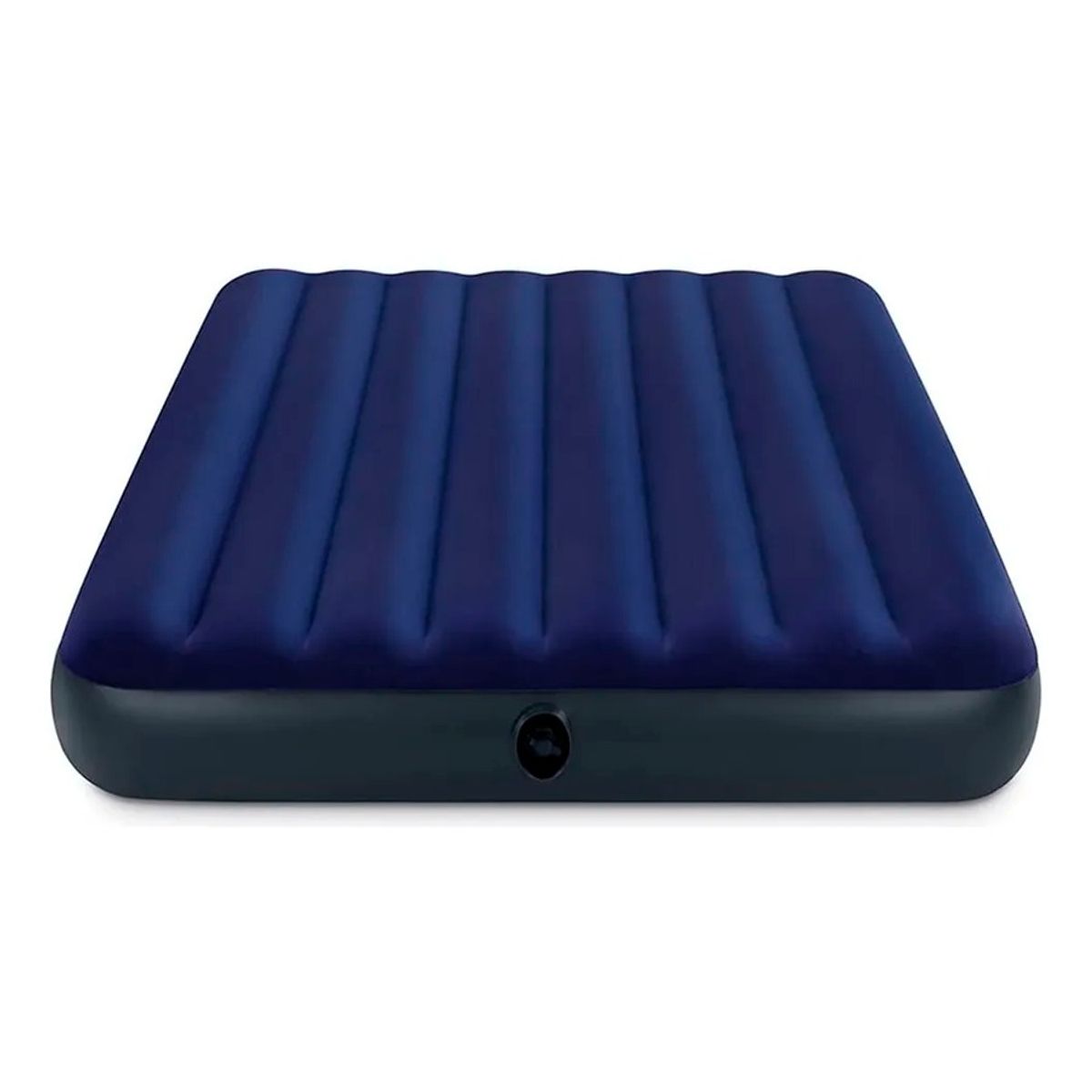 GENERICO - Colchón Inflable Matrimonial Azul 137x191x25cm