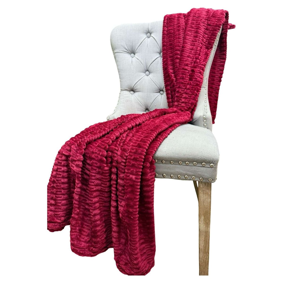 GENERICO - FRAZADA MANTA PLUSH 2 PLAZA 200 X 230