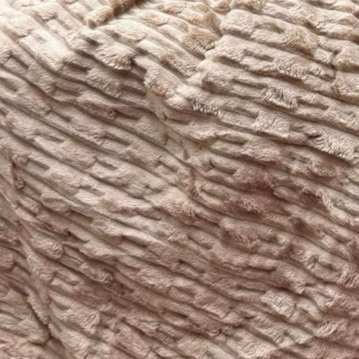 GENERICO - FRAZADA MANTA PLUSH PLAZA Y MEDIA 150 X 200