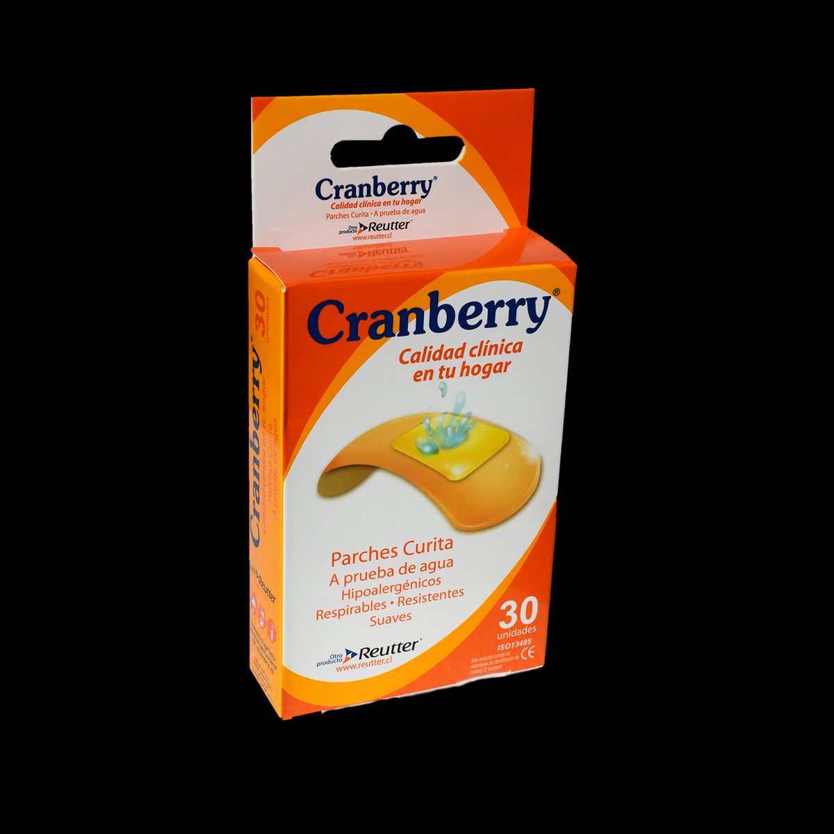 CRANBERRY - Parche curita rectangular 150 unidades