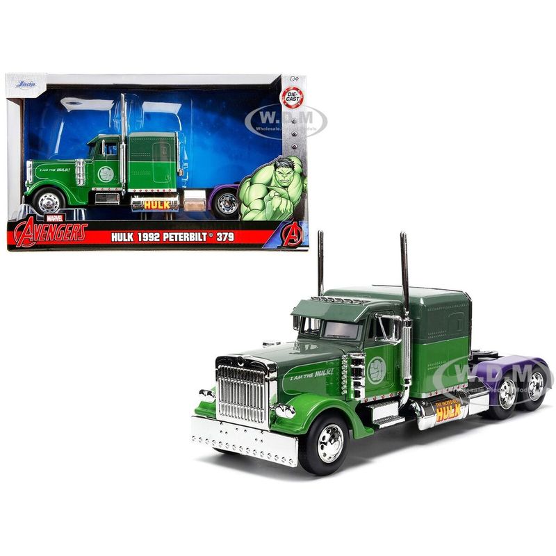 JADA TOYS - Camión 1992 Peterbilt 379 Hulk  1:24  Jada #35179