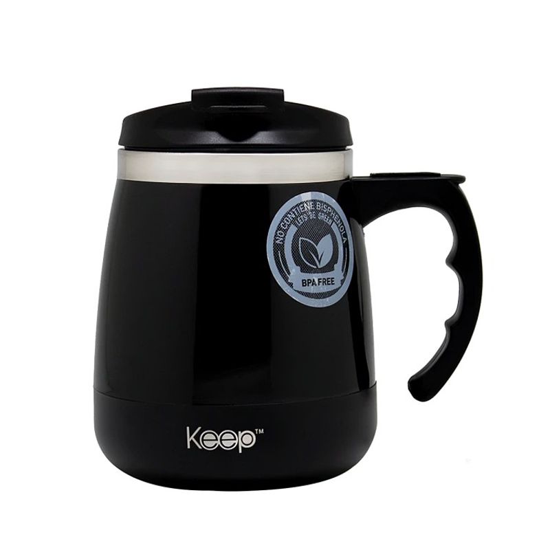 KEEP - MUG TERMO KEEP OUTDOOR 400 ML negro