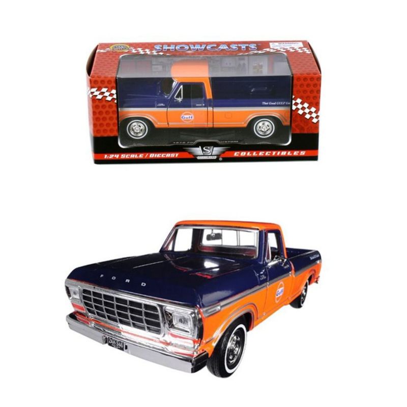 MOTORMAX - Auto 1979 Ford F-150 Custom Gulf Escala 1:24 #93464