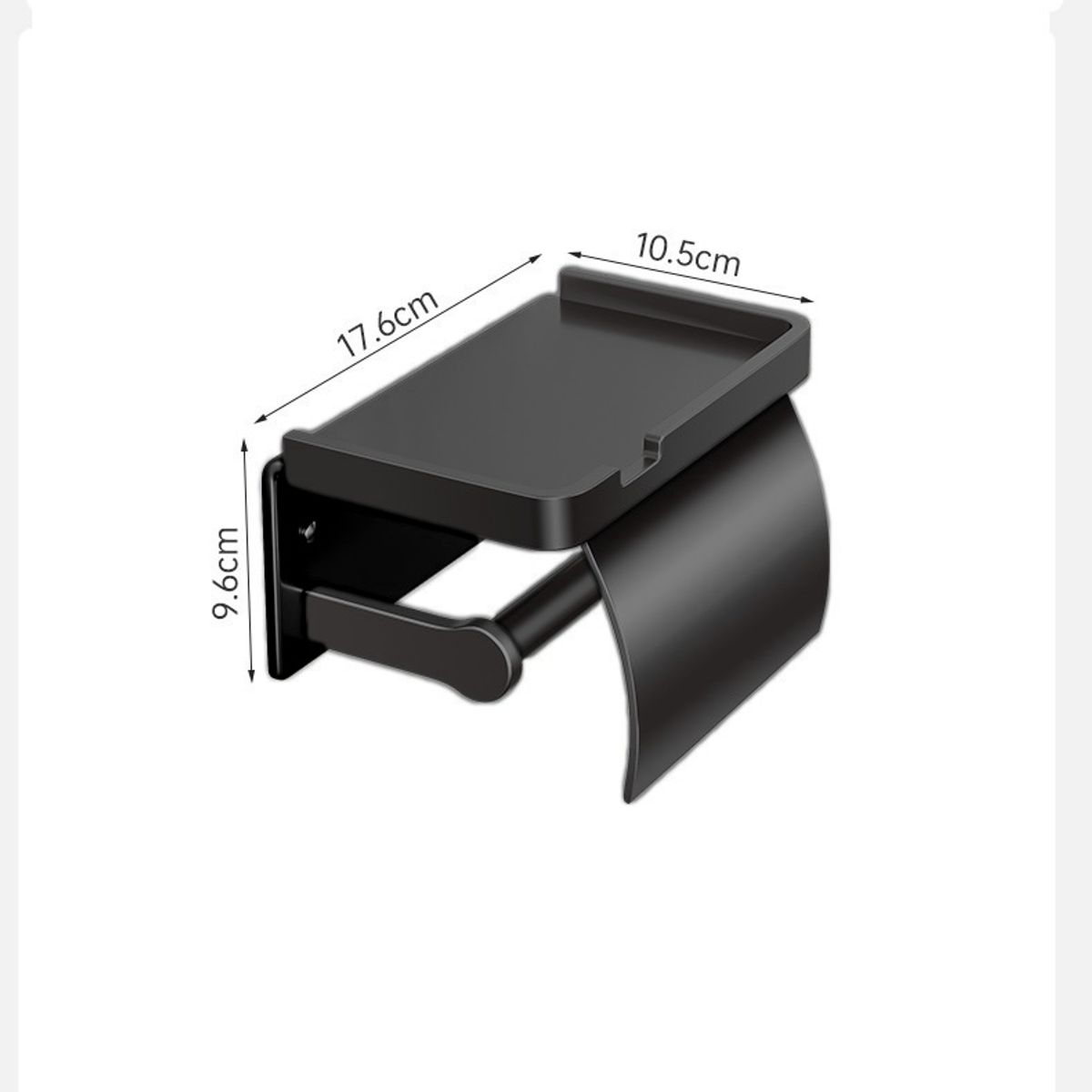 GENERAC - Porta Metal Confort Soporte Higiénico Organizador Para Baño