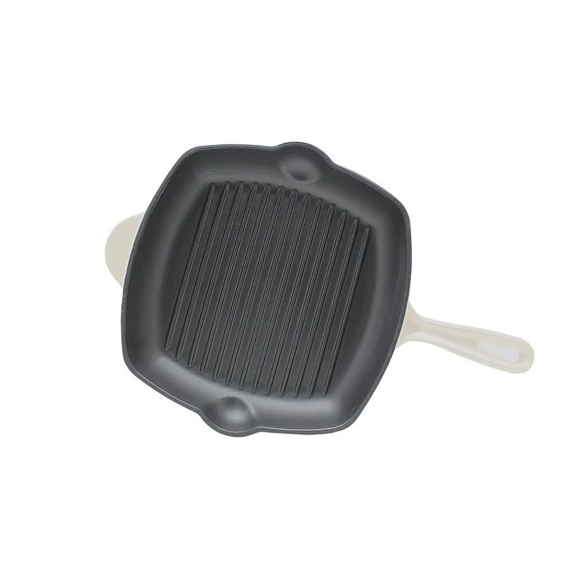 KEEP - SARTEN GRILL IRON CAST 28CM WHITE KEEP