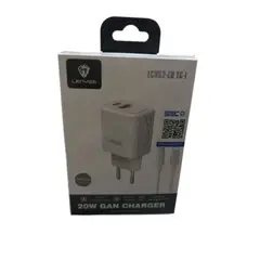 LENYES - CARGADOR ORIGINAL LEYES 20 W GaN CHARGER (LCH52-EU-TC-I)