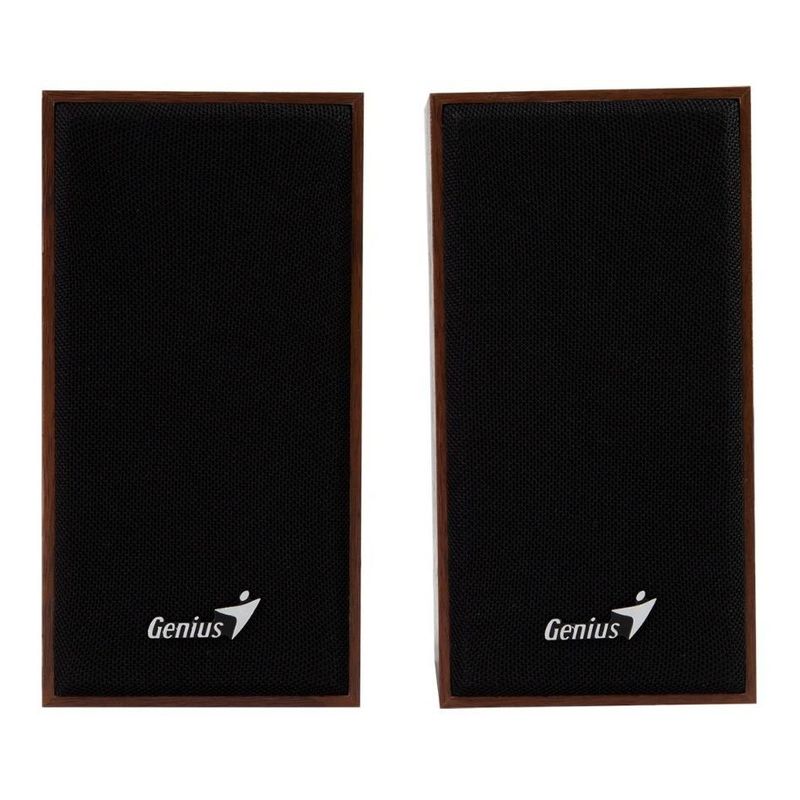 GENIUS - Parlante 20 Sp-hf180 Usb Color Madera - Negro