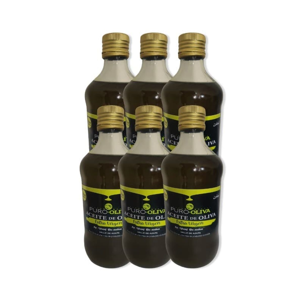 LOS CEDROS - Aceite De Oliva Extra Virgen puro oliva Intenso 6 x 500cc