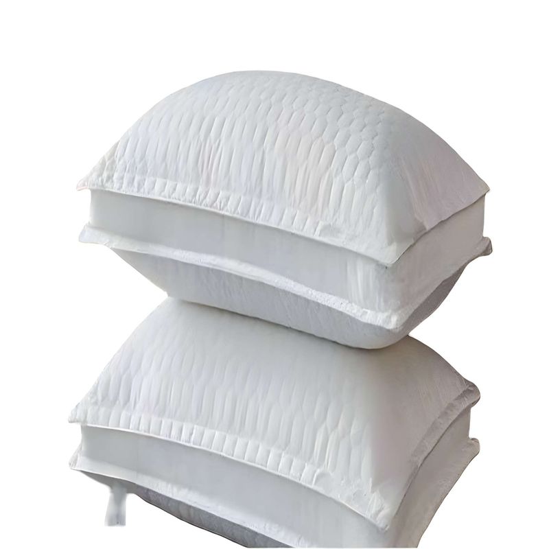 PACK DE ALMOHADAS BLANCO PREMIUN DOBLE PILLOW 50X70 Sodimac Chile