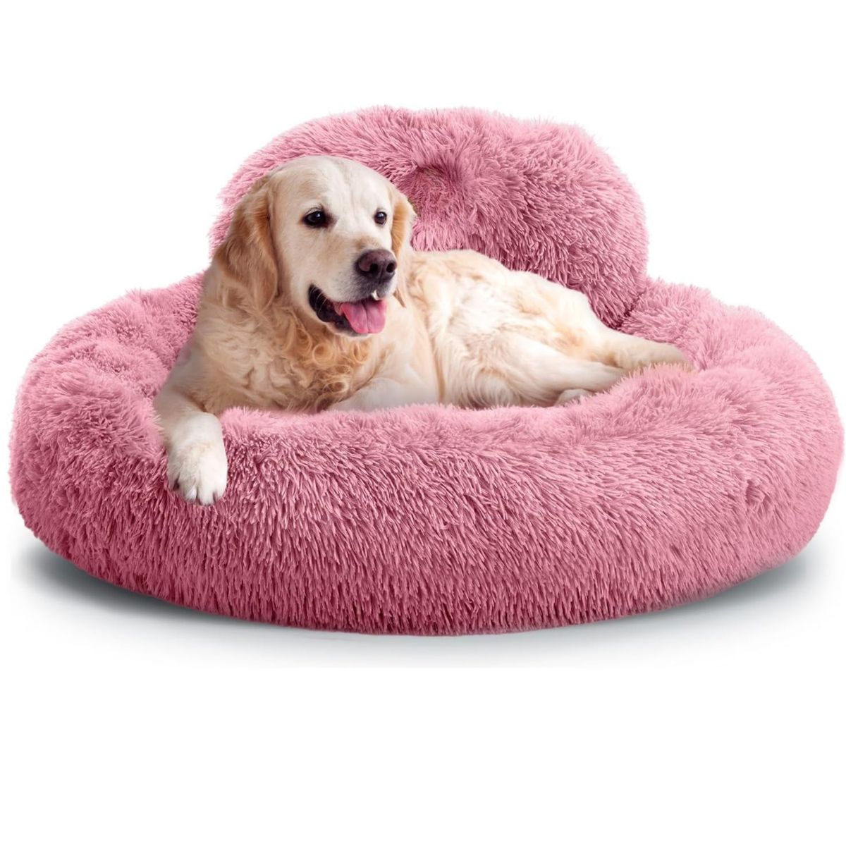 YEP S - Cama Mascota Grande Yep XL Antiestrés Ronquido - Rosa
