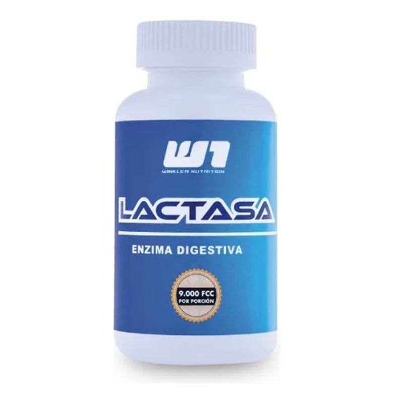 WINKLER NUTRITION - Lactasa 60 Caps 9000 Fcc Winkler. Intolerantes Lactosa