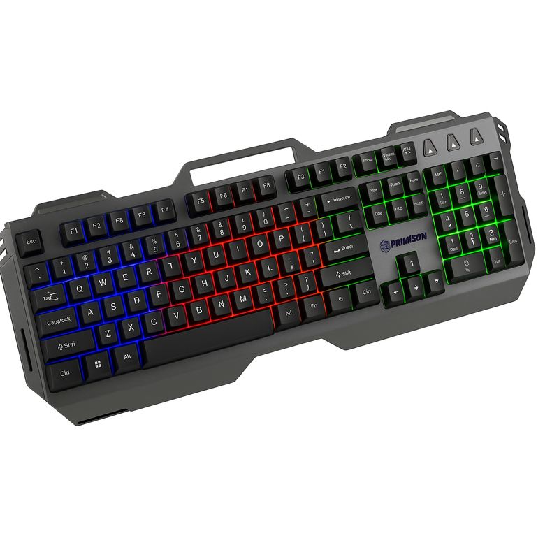 DGX - Teclado Gamer DGX Assassin RGB  Base Metálica Anti-Ghosting