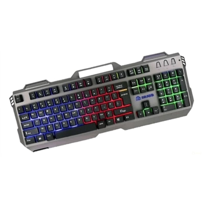 GENERICO - Teclado Gamer DGX Assassin RGB  Base Metálica Anti-Ghosting
