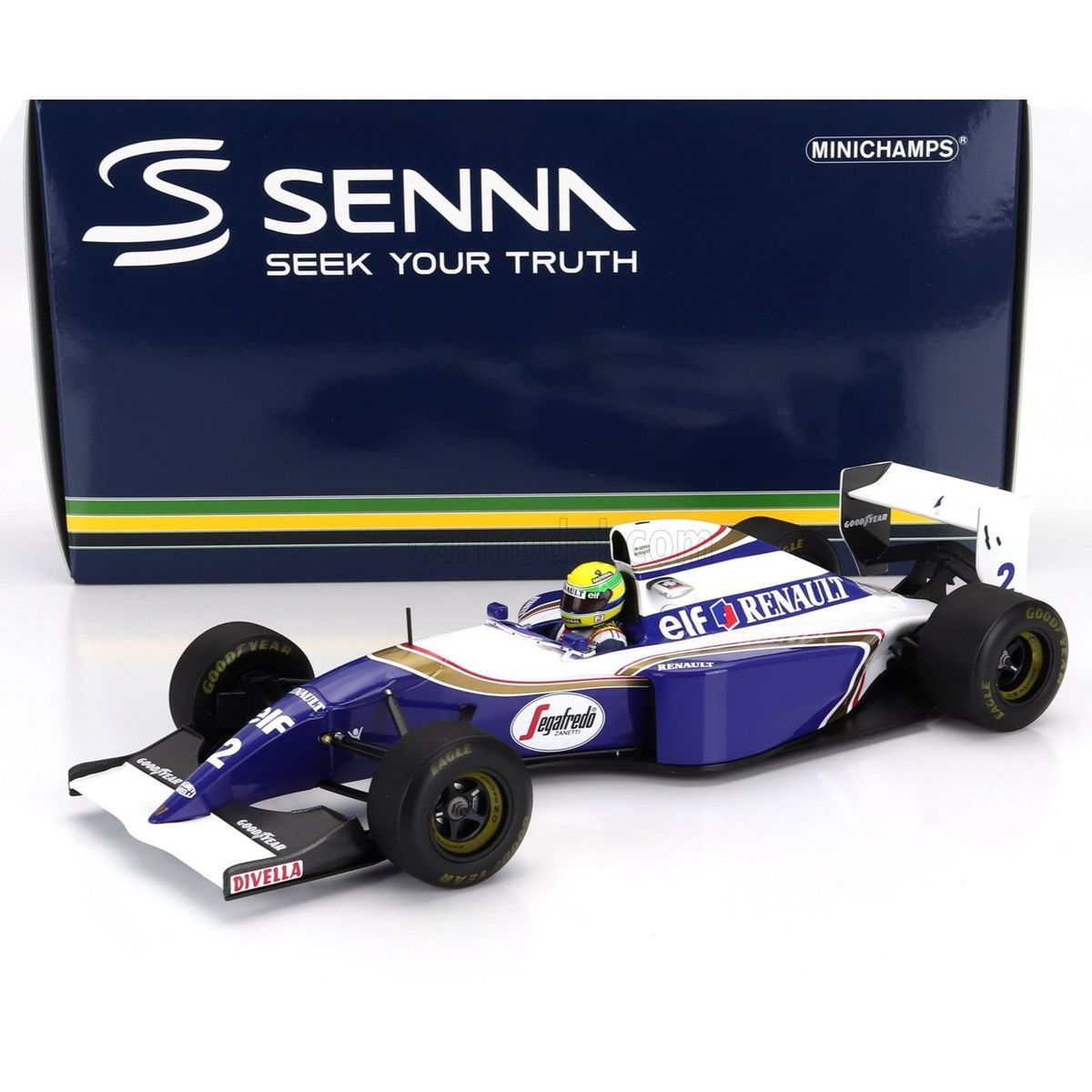 FORMULA 1 - Auto F1 Williams FW16 1994  #12 Ayrton Senna Minichamps 1:18