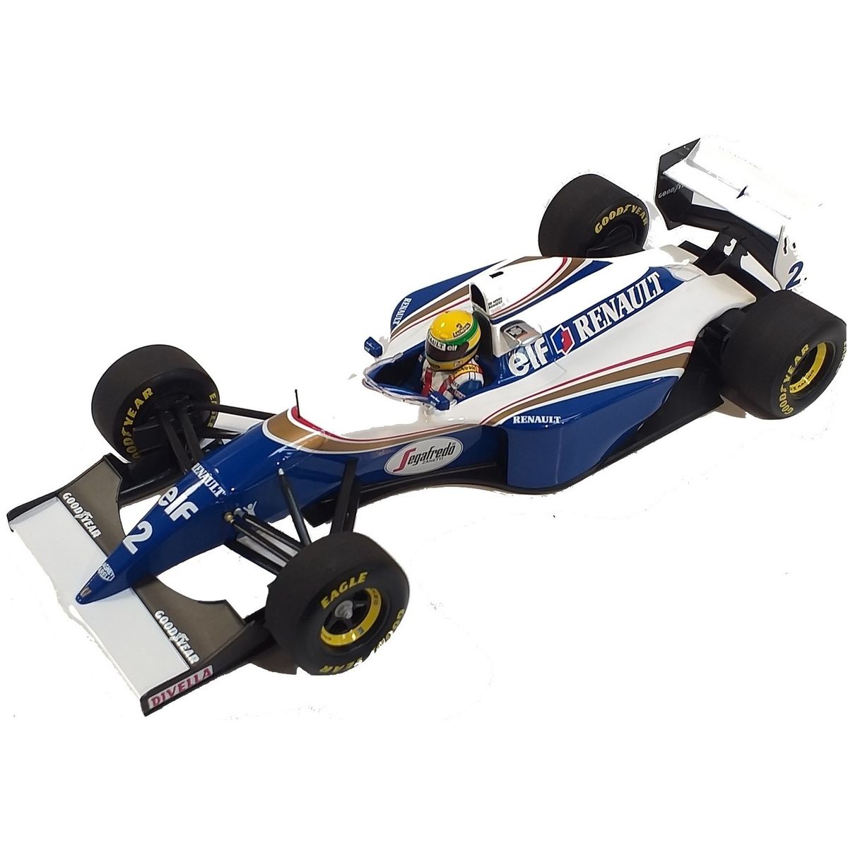 FORMULA 1 - Auto F1 Williams FW16 1994  #12 Ayrton Senna Minichamps 1:18