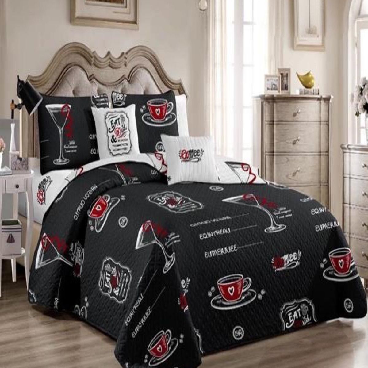 GENERICO - Cubrecama Cobertor Quilt 2 Plaza Primera Verano Q38