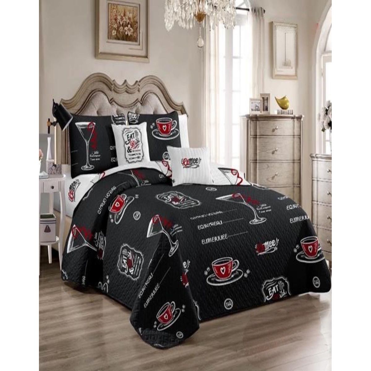 GENERICO - Cubrecama Cobertor Quilt 2 Plaza Primera Verano Q38