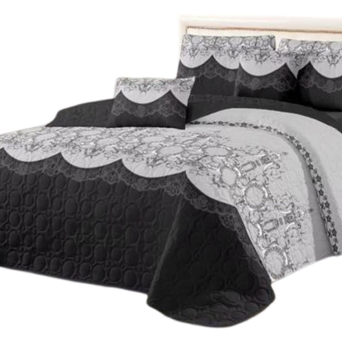 GENERICO - Cubrecama Cobertor Quilt 2 Plaza Primera Verano Q44