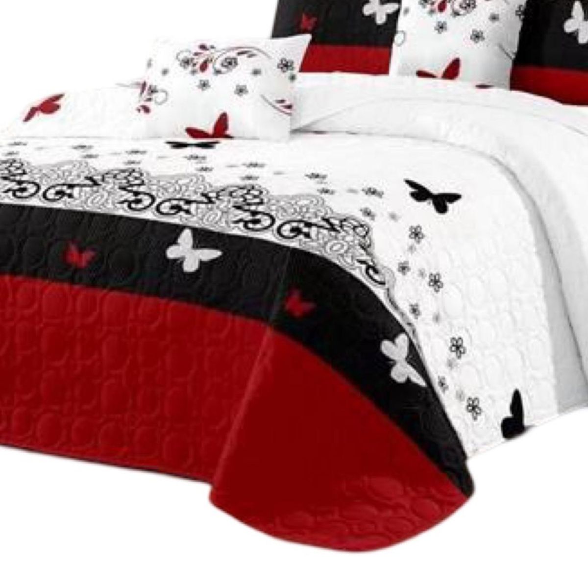 GENERICO - Cubrecama Cobertor Quilt 2 Plaza Primera Verano Q47