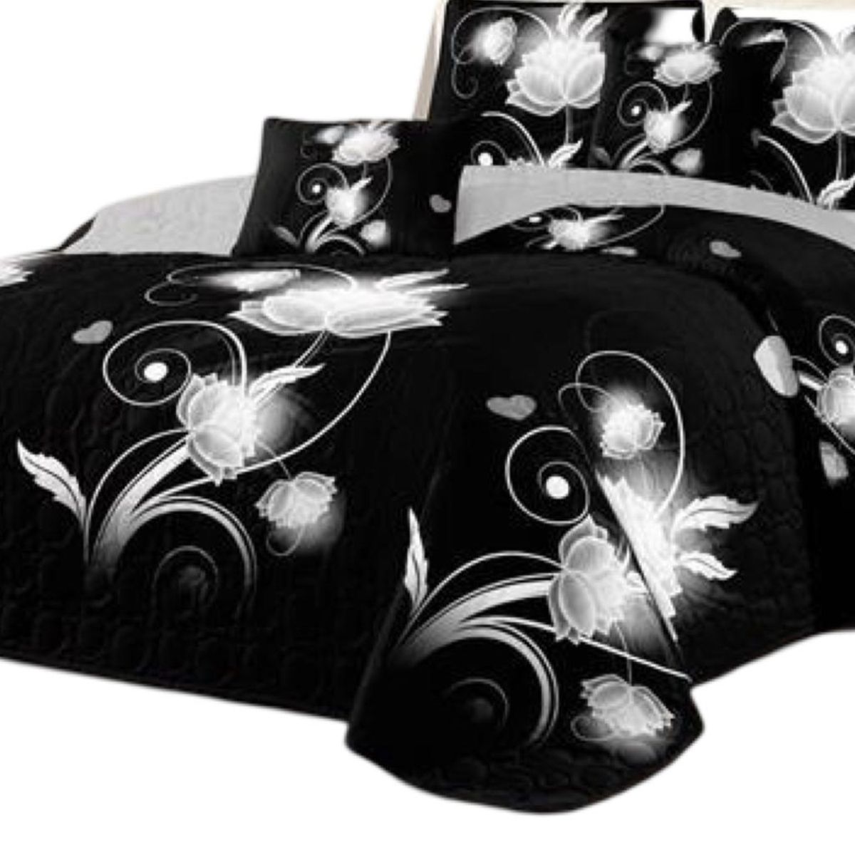 GENERICO - Cubrecama Cobertor Quilt 2 Plaza Primera Verano Q49