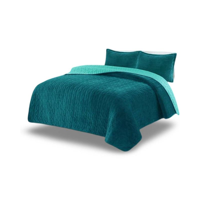GENERICO - CUBRECAMA QUILT PLUSH DELGADO PLAZA Y MEDIA 180x230CM GS04