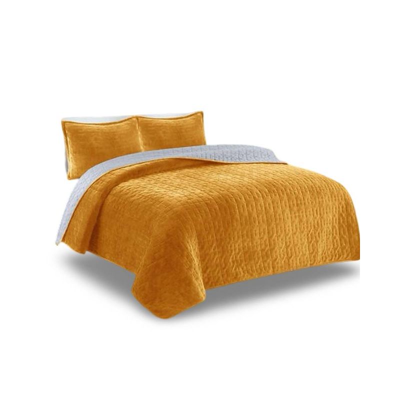 GENERICO - CUBRECAMA QUILT PLUSH DELGADO 2PLAZAS 230X250CM GS05