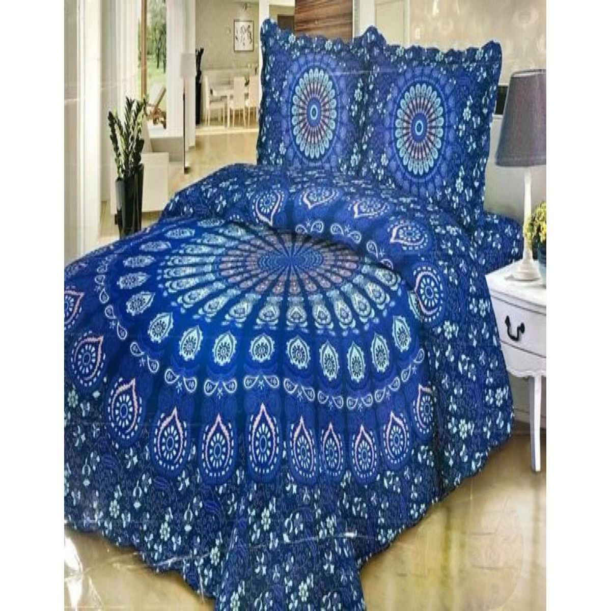 GENERICO - Cubrecama Cobertor Quilt 2 Plaza Primera Verano Q03