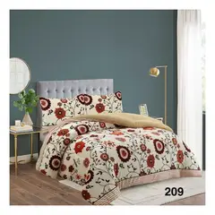 GENERICO - Cobertor Chiporro 2 Plazas - Beige Mándala M209