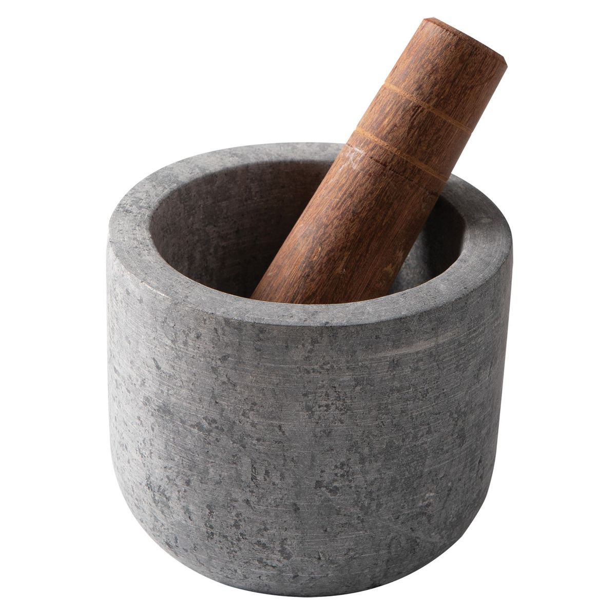 TRAMONTINA - Mortero Tramontina Orgánico de Madera de Cumarú y Esteatita 11,5 cm