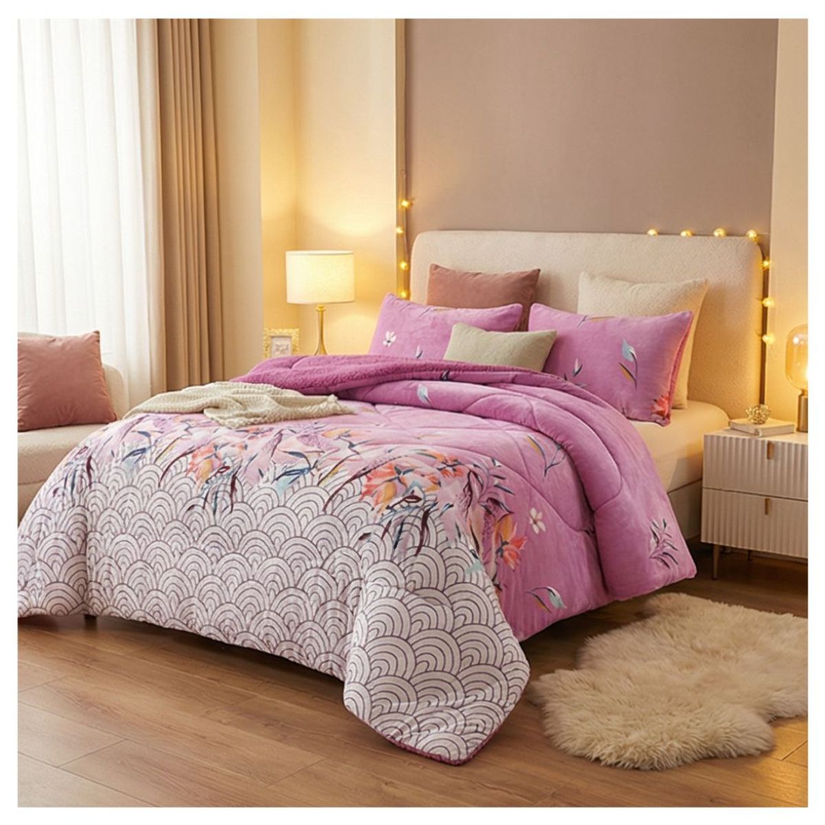 GENERICO - Cobertor Chiporro Invierno 2 Plazas - Phoenix M191