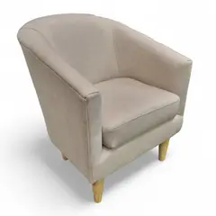 GENERICO - Poltrona Murcia - Tela Lino Beige