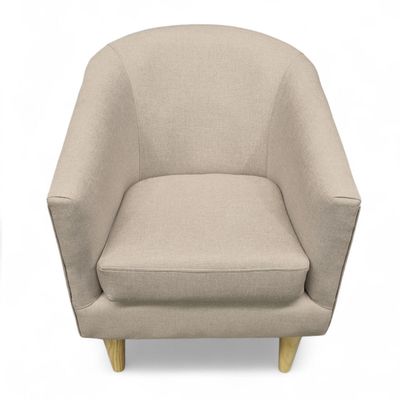 Imagen 2 del producto Poltrona Murcia - Tela Lino Beige