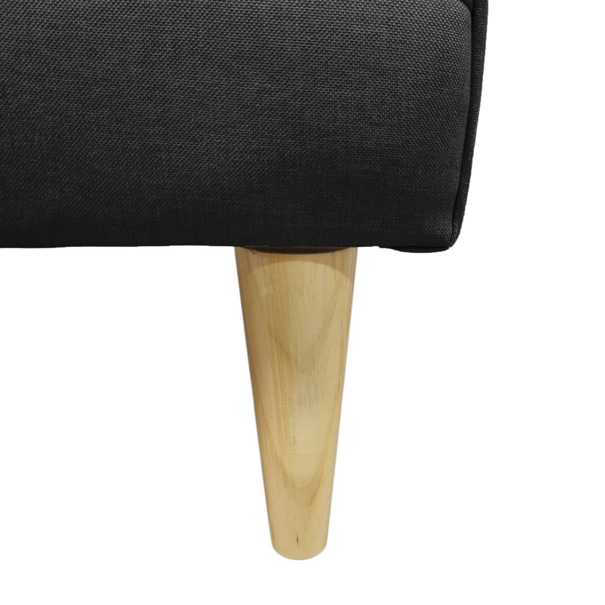 MBC - Poltrona Murcia - Tela Lino Negro