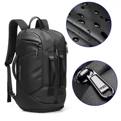 GENERICO - Mochila 2 en 1 para Deporte y Oficina Impermeable 40 Litros Oxford