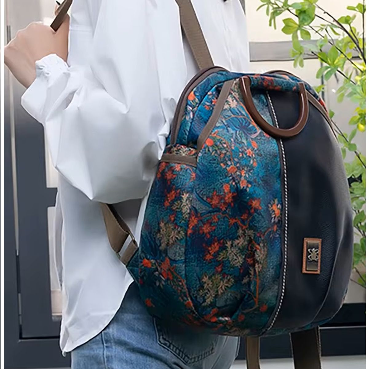 GENERICO - Mochila Estampada de Lujo Impermeable para Mujer