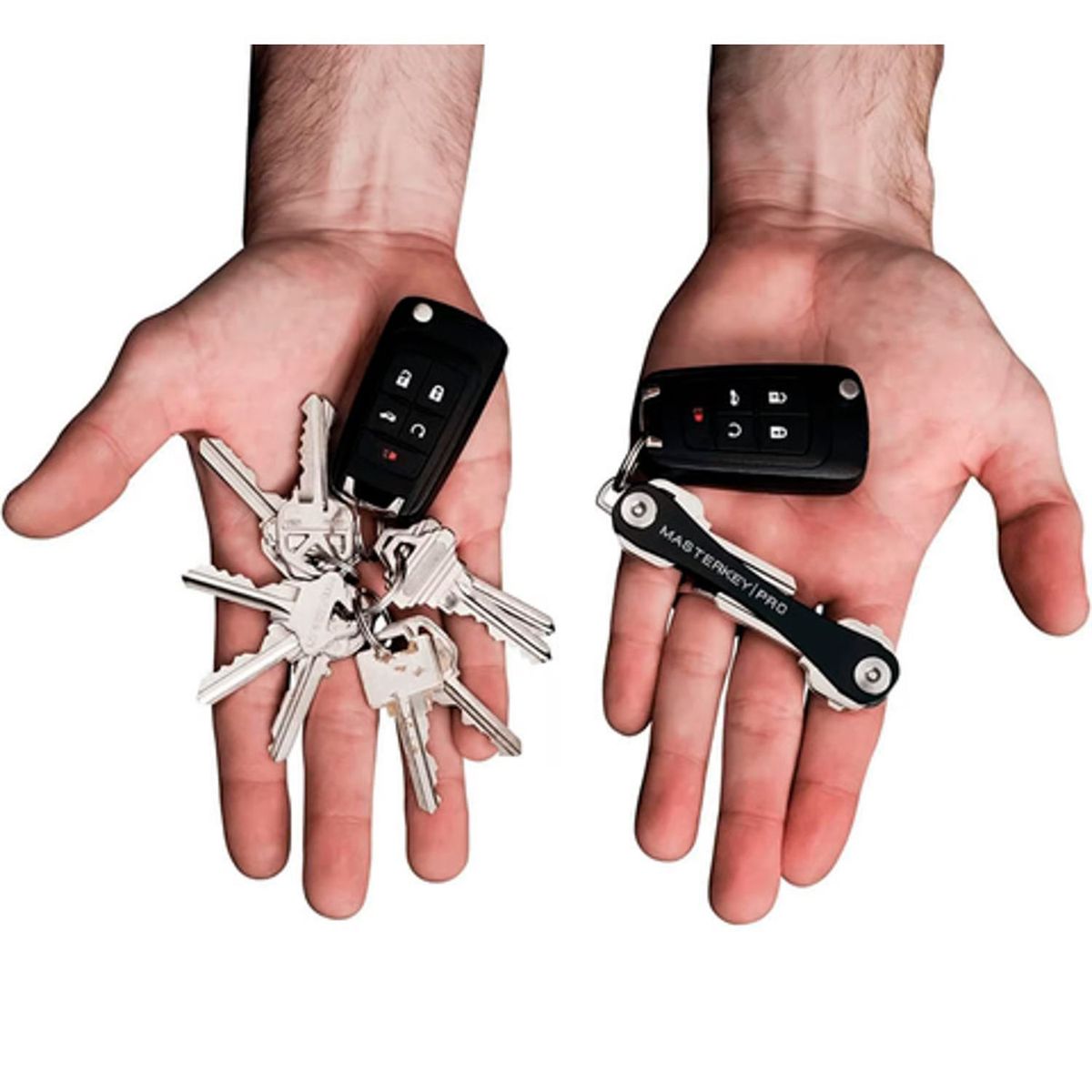 MOVI - Llavero Compacto Organizador hasta 12 llaves