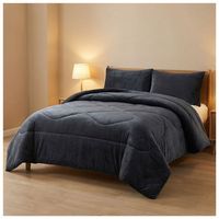 Cobertor Chiporro Invierno 2 Plazas - Gris Oscuro S021