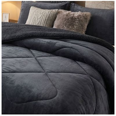 Imagen 2 del producto Cobertor Chiporro Invierno 2 Plazas - Gris Oscuro S021