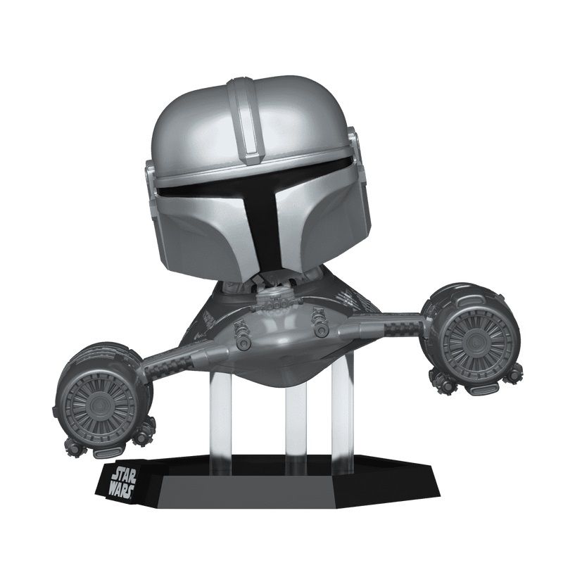 FUNKO - Funko Pop Star Wars Mandalorian y R5-D4 670