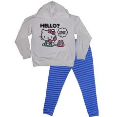 HELLO KITTY - Pijama Mujer Algodón